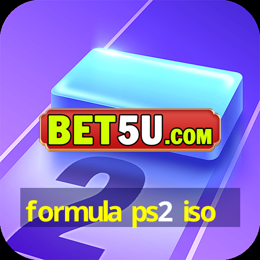 formula ps2 iso